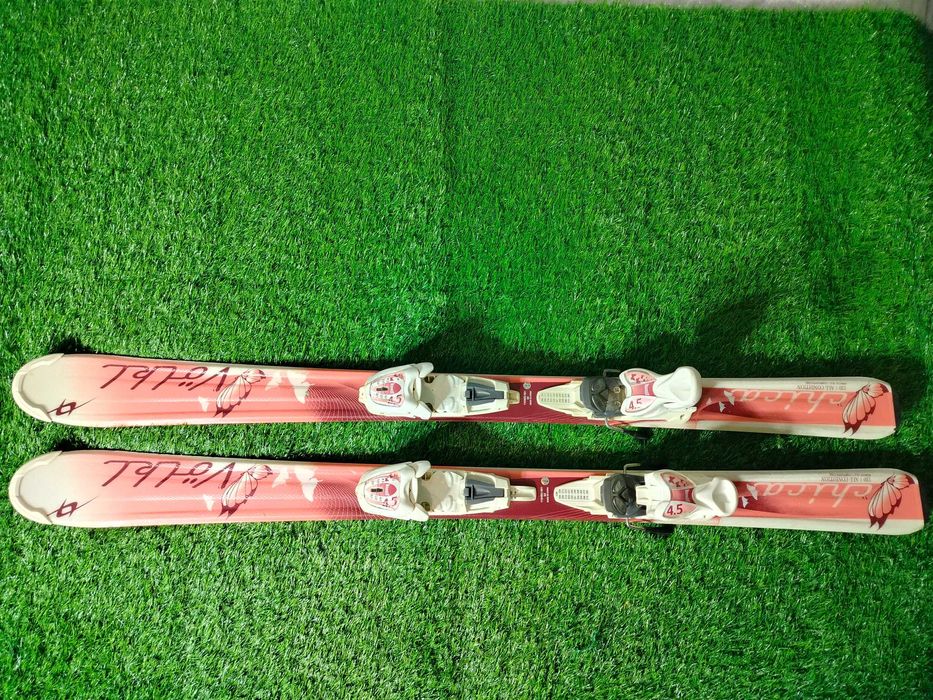 Volkl chica, narty dziecięce dla dziewczynki, 120 cm