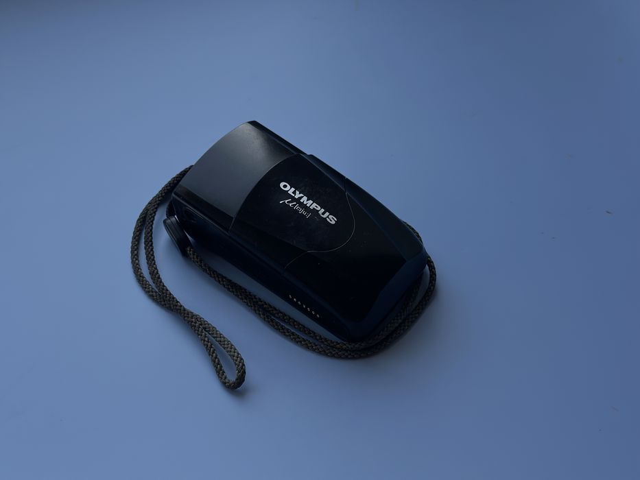 Olympus mju ii плівковий фотоапарат мью 2 чорний t4 zoom