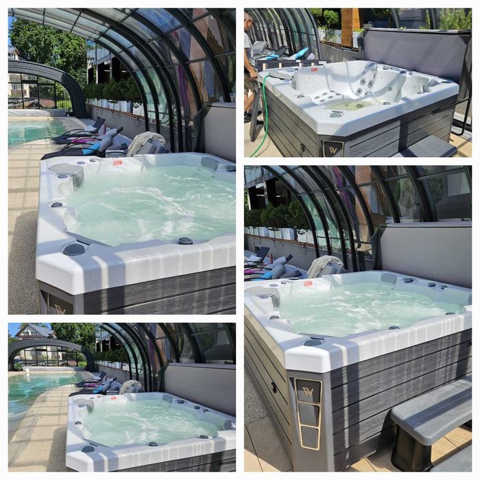 Wellis Praga, jacuzzi,wanna spa,balia,bania,ogród,sauna,strefa spa