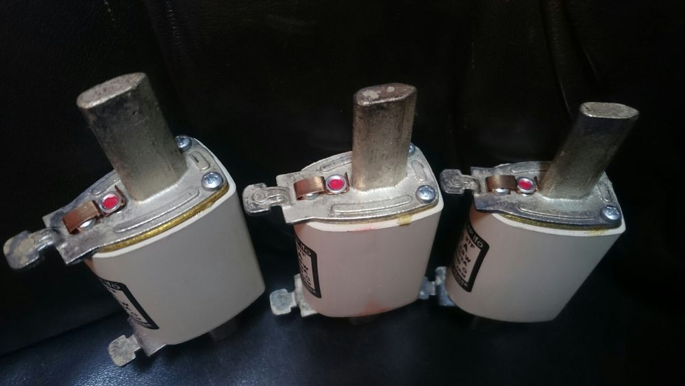 Nowe- bezpieczniki 36A 500V - Hicap NH 0- Made In Germany