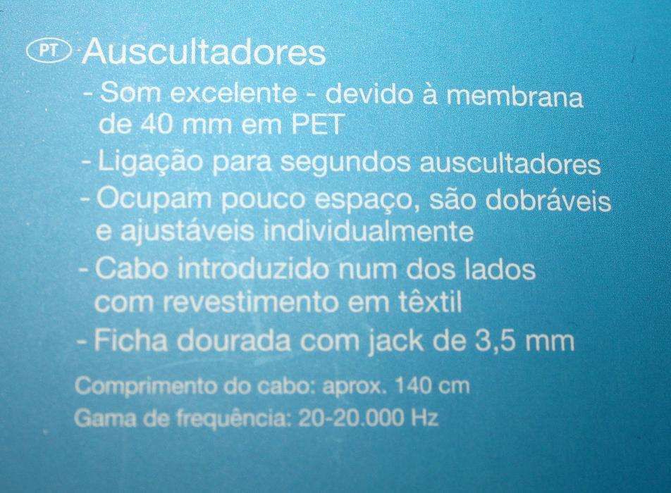 Auscultadores Azul edição limitada (Várias Cores)