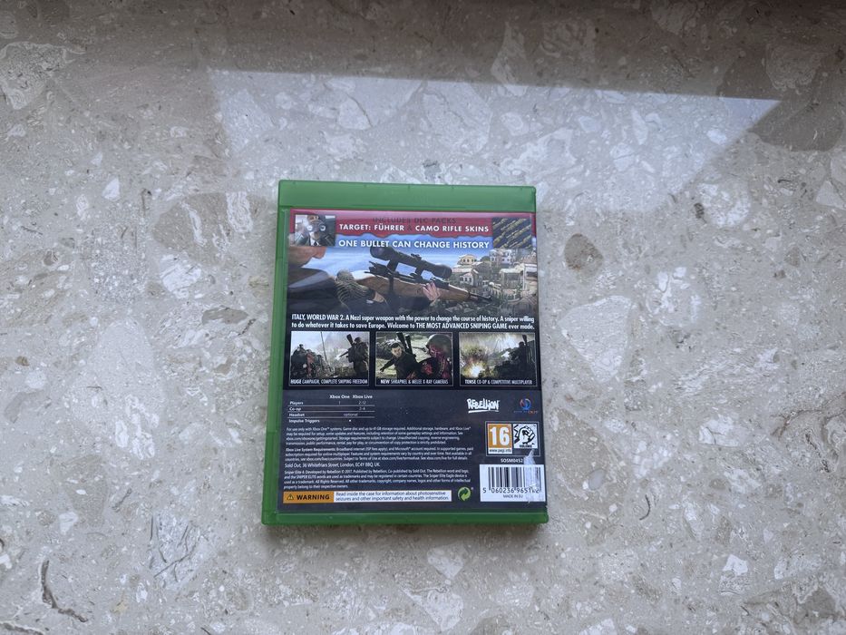 Gra Sniper Elite 4 xbox one/series x.