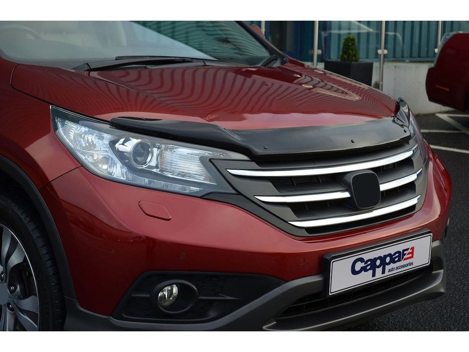 Honda CRV Дефлектор капота (мухобойка) EuroCap
