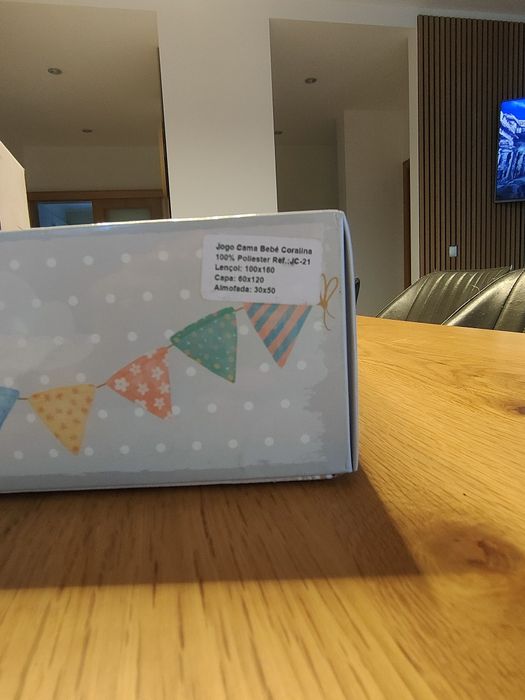 Conjunto lençol- berço