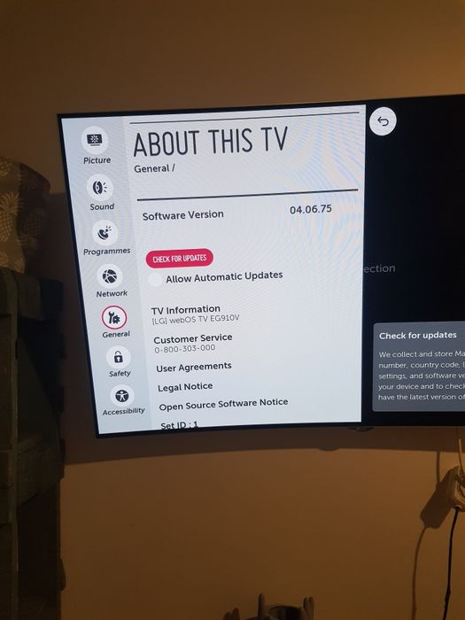 Lg oled 55 телевізор