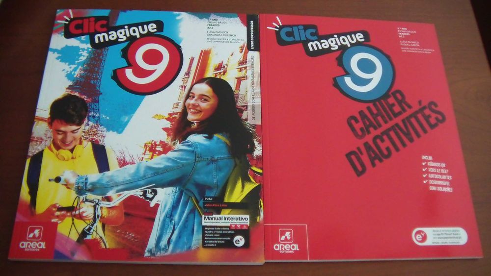 Clic magique 9 - Francês 9.º Ano Manual com caderno (Professor)