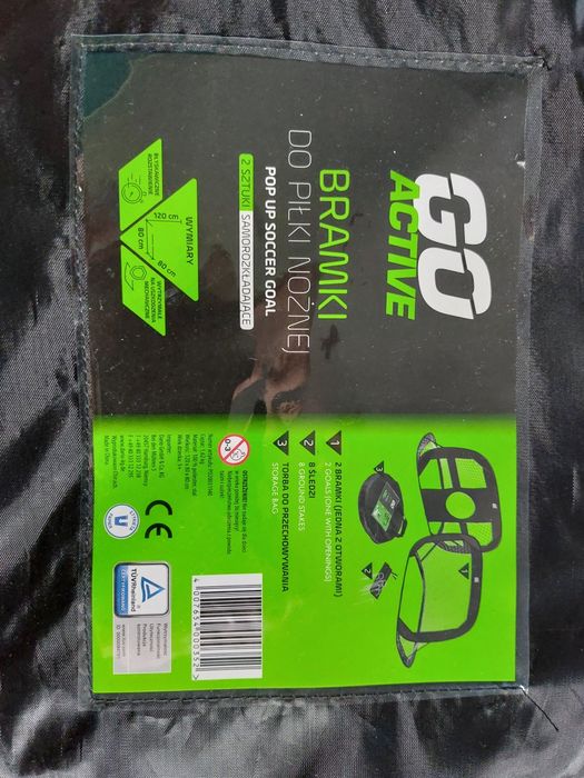 Bramki piłkarskie samorozkladajace bramki do gry w piłkę treningu