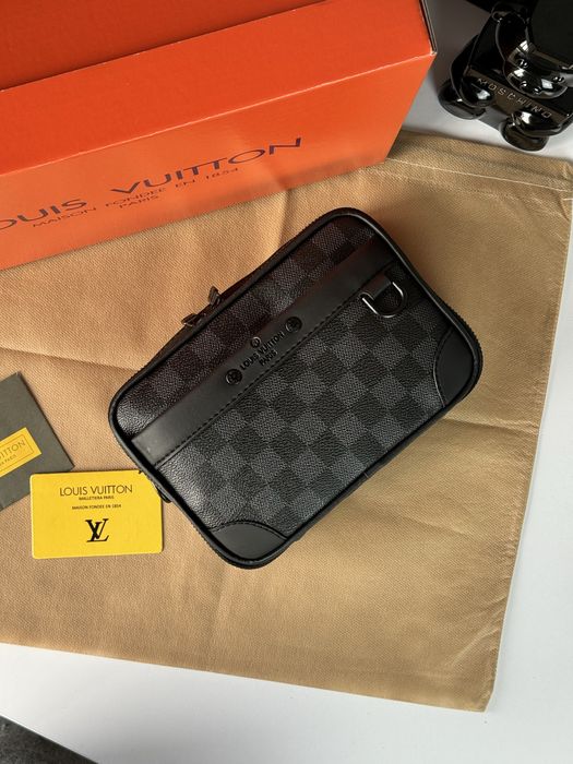 Чоловіча сумка Louis Vuitton мужская сумка бананка барсетка мессенджер
