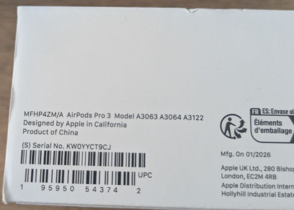 Airpods Pro 3 (USB-C) (C/Garantia)