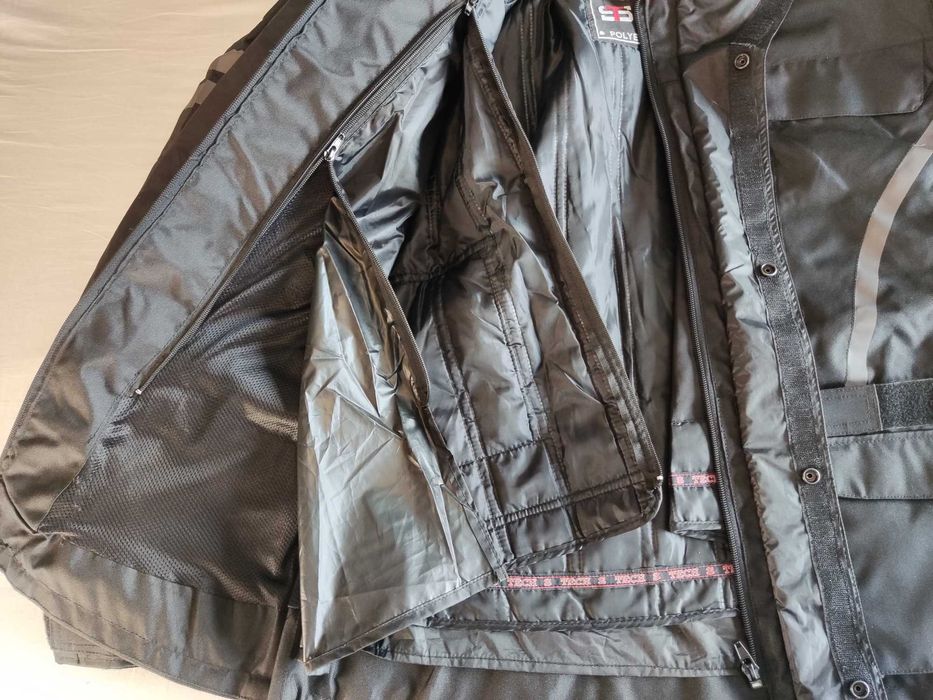 Blusão touring 3 camadas casaco mota scooter novo