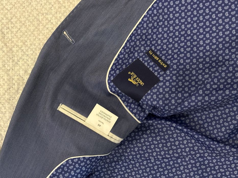 Conjunto de fato azul | Under Blue