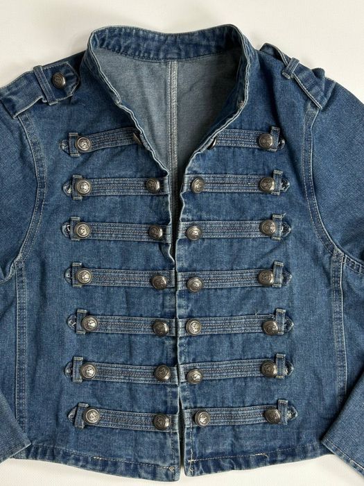 Jacket blue джинсовка куртка джинсова жакет синій opium arhive S M L