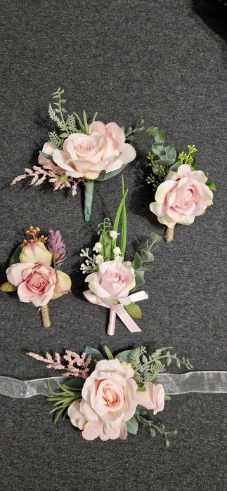 Бутоньерки свадебные
