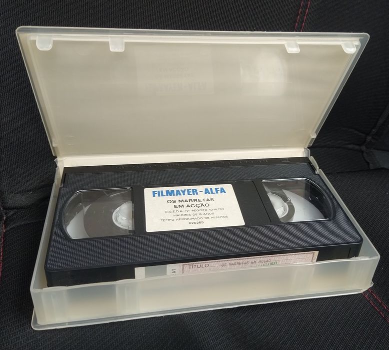 Vendo conjunto de dois VHS - Os Marretas