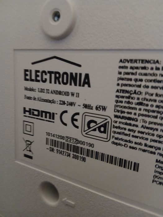 Televisao android  32 polgadas