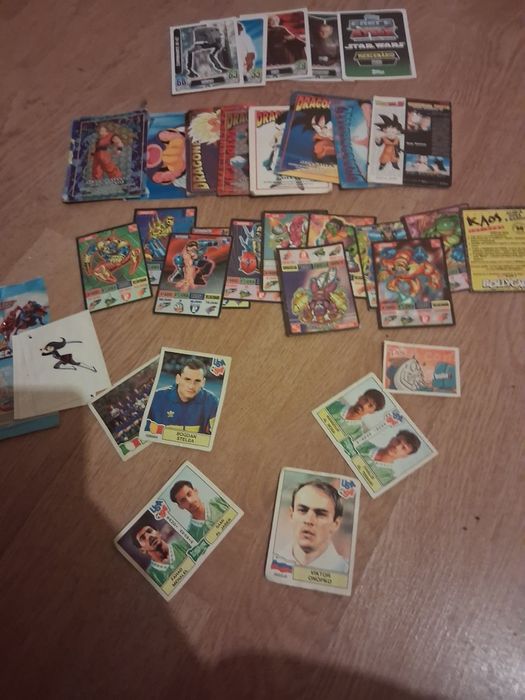 Cromos autocolantes dragan boll