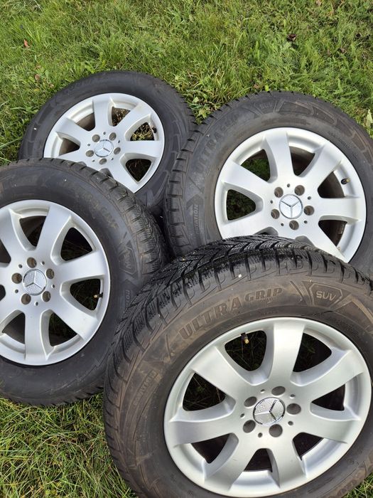 Mercedes ml komplet kół zimowych oryginał 5x112x17 et 56