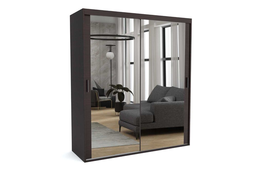 ---PROMOCJA-- Szafa przesuwna na wymiar Mat 5, szer. 100 cm