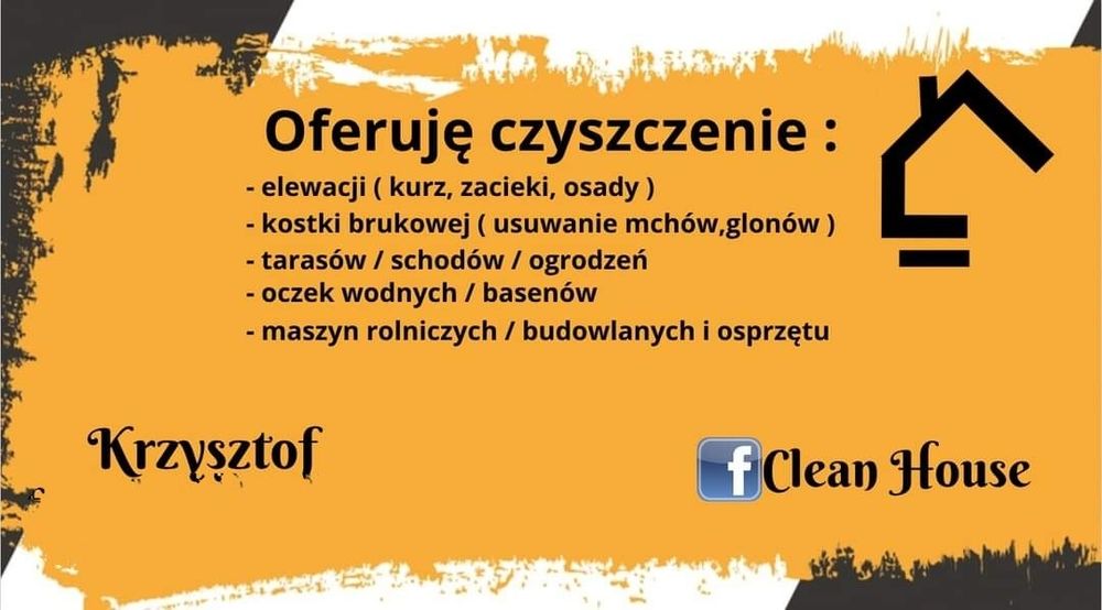 Czyszczenie Mycie Kostki brukowej Elewacji Impregnacja