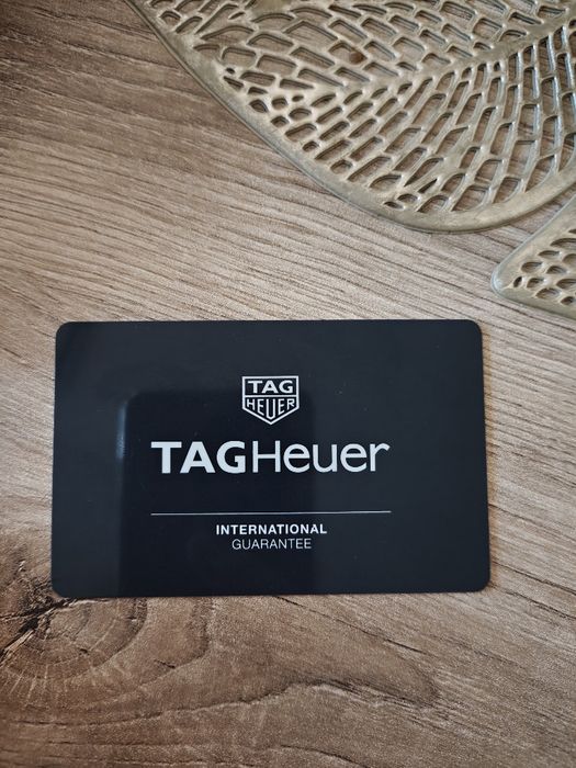 Certyfikat do zegarka tag heuer