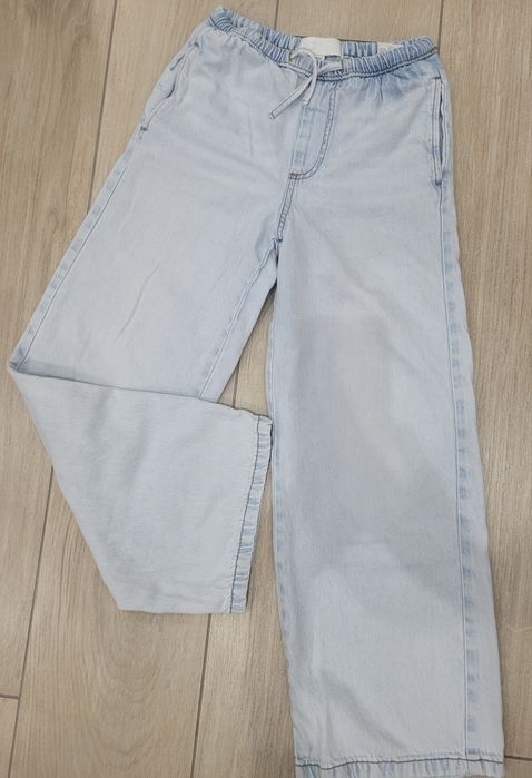 Spodnie dzwony  baggy jeans Zara