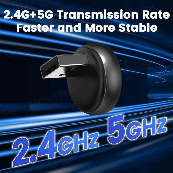 Carlinkit Mini Ultra 3 2AIR - Адаптер беспроводного CarPlay/Android