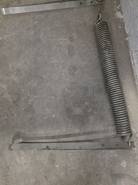 Par de Molas de Tração para Portão de Garagem – Sistema Completo