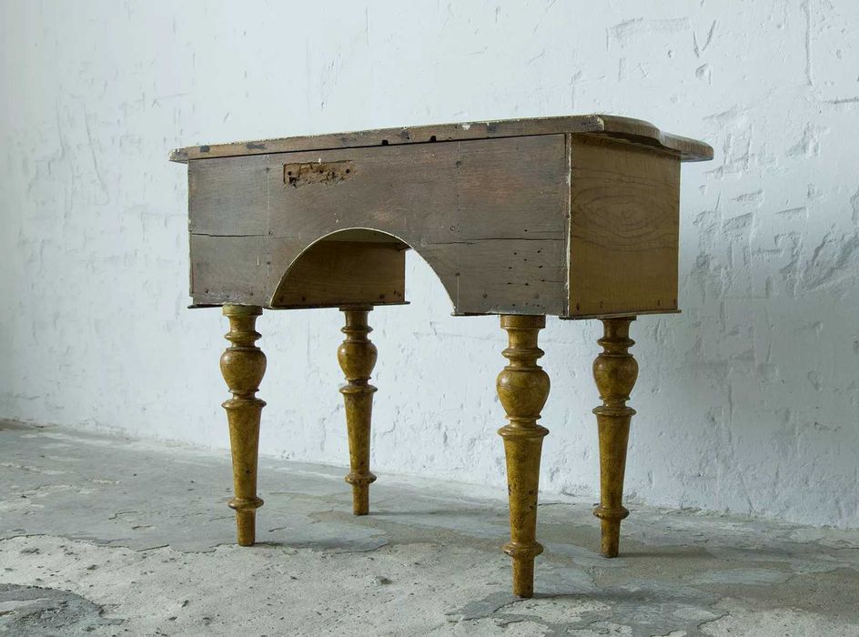 Stare biurko antyczne drewniane vintage retro toaletka