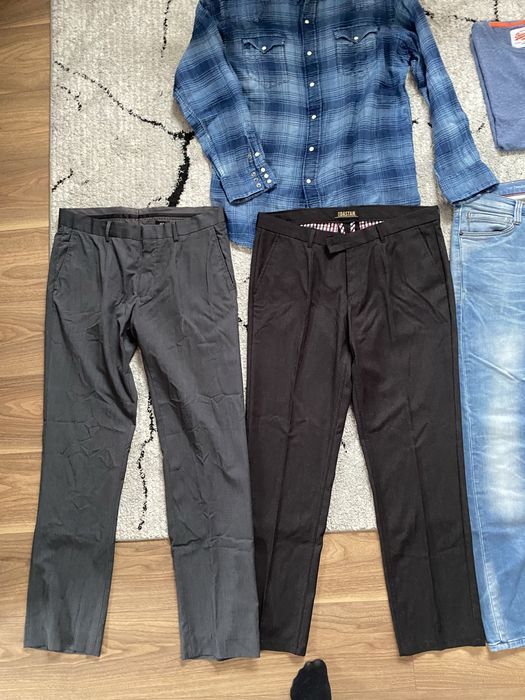Zestaw meskich spodni koszulki