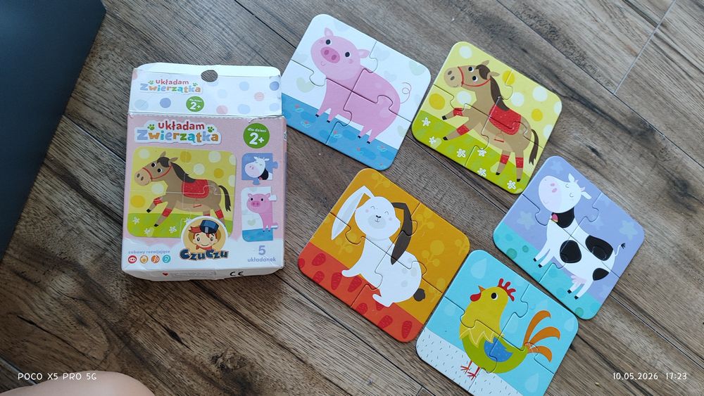 Puzzle CzuCzu 2plus zwierzątka