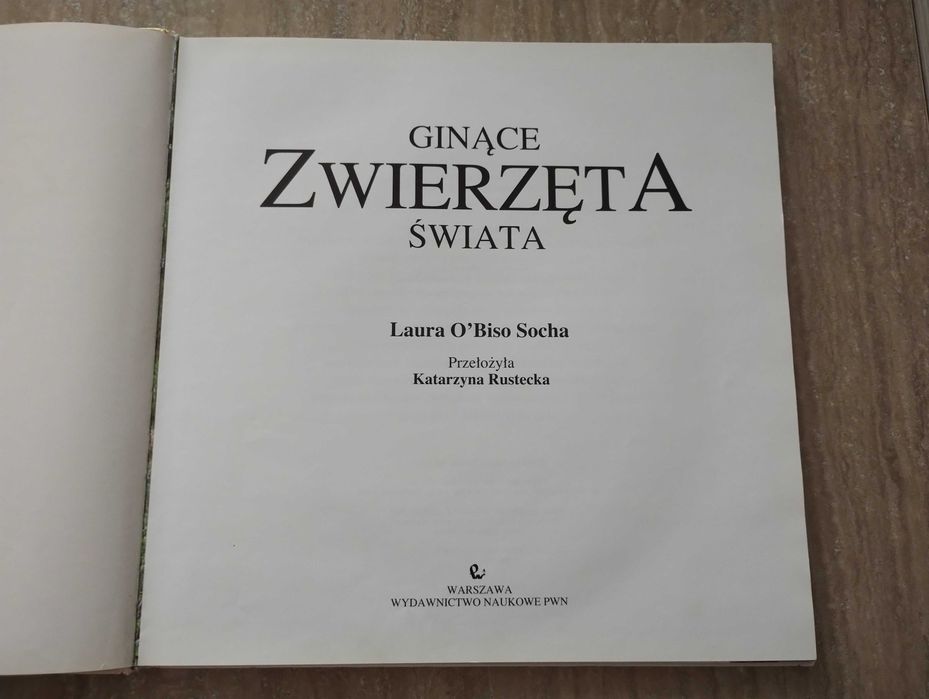 L. O'Biso Socha - Ginące zwierzęta świata