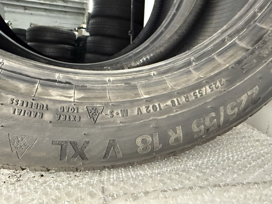 Пара 2шт. 2023 R18 225/55 (102V) Continental Contact 870P 7мм резина