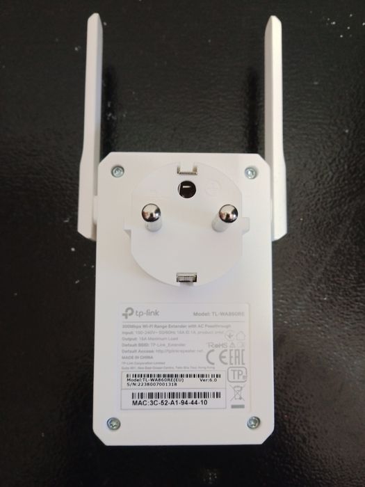 Vendo extensor de rede