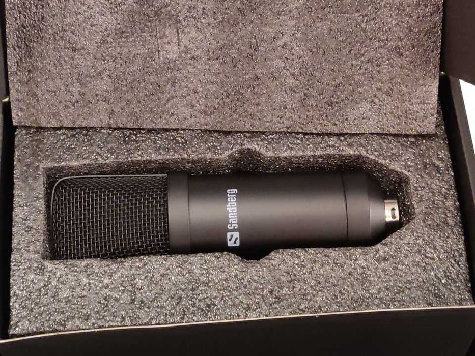 Vendo Microfone Sandberg Streamer como novo