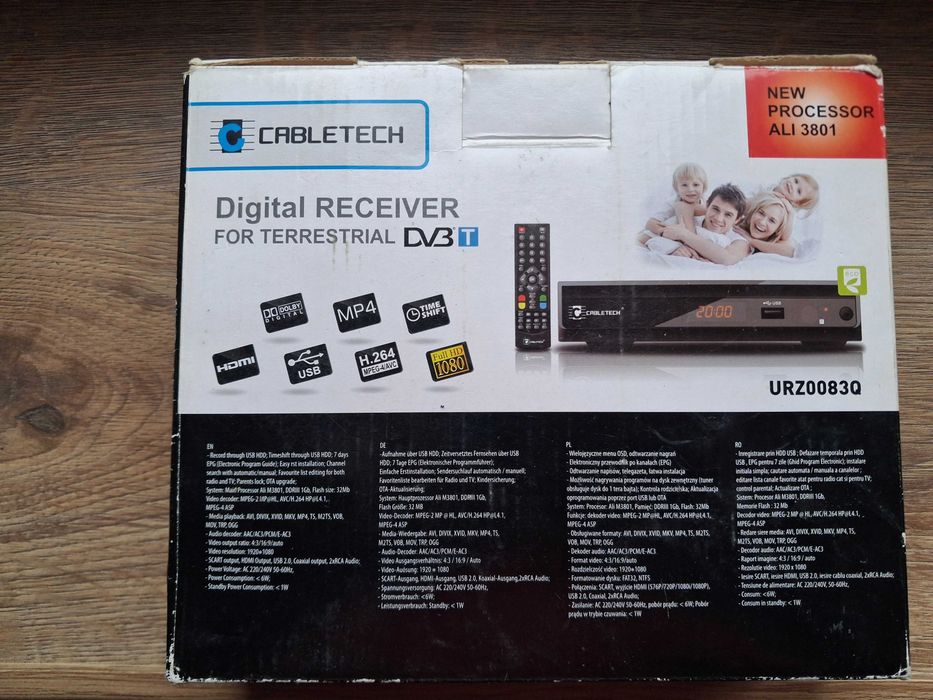Dekoder dvb cabletech