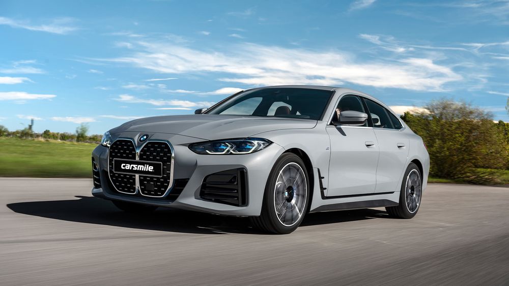 BMW Seria 4 Sedan od przodu z lewej strony