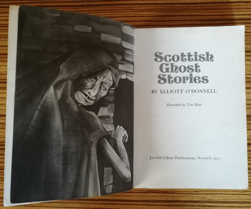 Komiks Scottish Ghost Stories Elliott O'Donnell 1975 wersja angielska