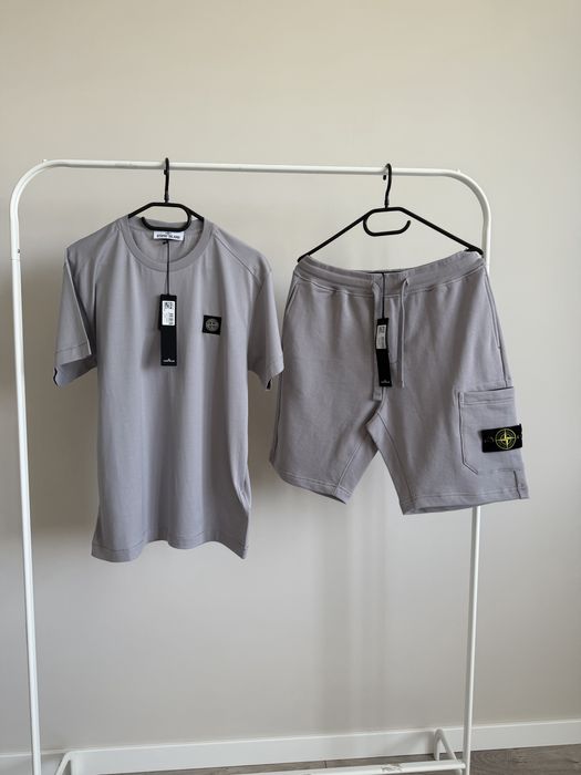Костюм летний Stone Island (шорты + футболка)