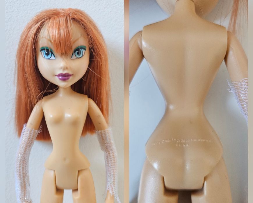 Lalka Winx Club Bloom Charmix Mattel 2006 vintage doll