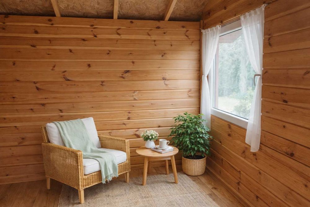Działka ROD 200 m² z drewnianym domkiem z 2019 ŁódźZielona Polana przy Ghandiego - Widok 5