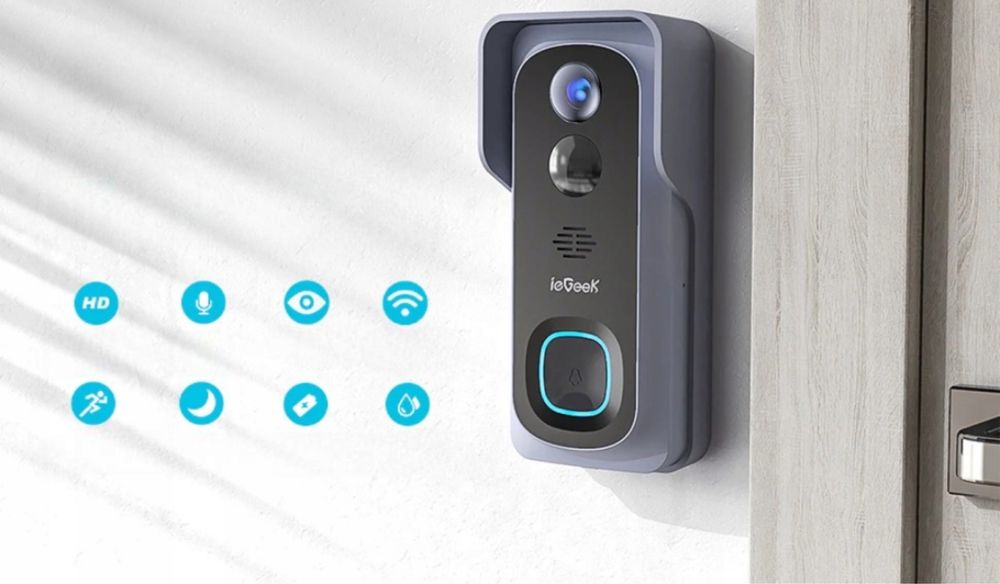 Dzwonek bezprzewodowy kamera video domofon wifi Noktowzior