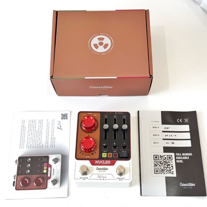 Pedal Cornerstone Nucleo Reverb