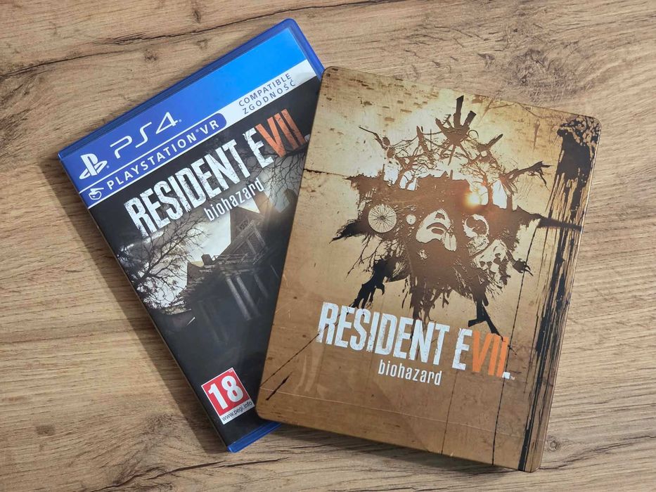 Sprzedam: Gra Resident Evil 7: Biohazard na PS4, STEELBOOK