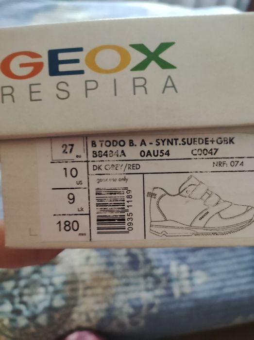 Кросівки Geox 27 розмір