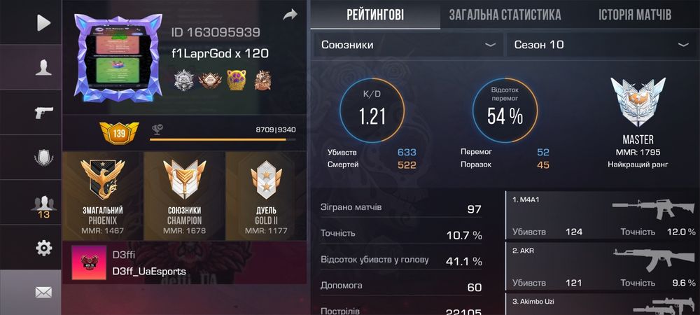 Аккаунт стендоф 2