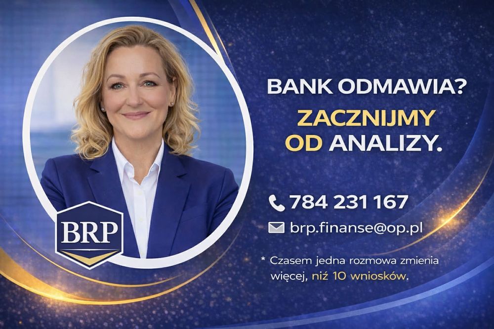 Kredyty pożyczki hipoteki konsolidacje BIK pożyczki dla JDG