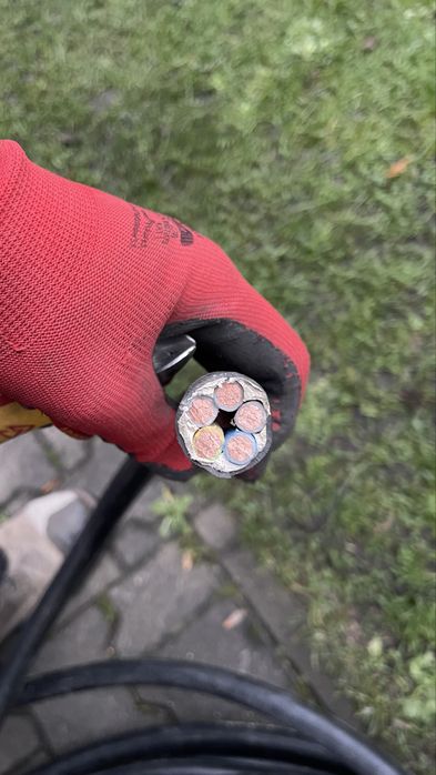 Kabel ziemny 5x25mm - 19m