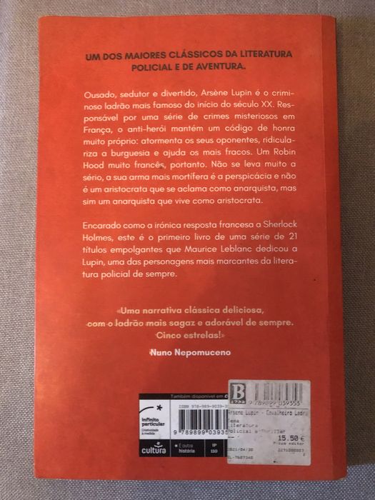 Cavalheiro ladrao - Arsenio Lupin