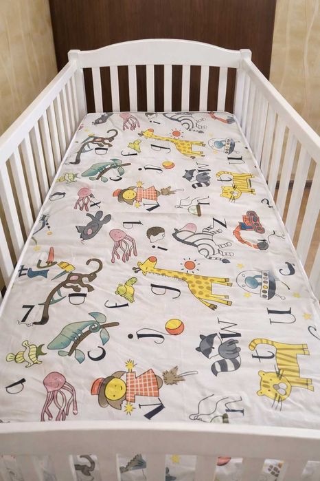 Матрац в дитяче ліжечко кокосовий 110×55