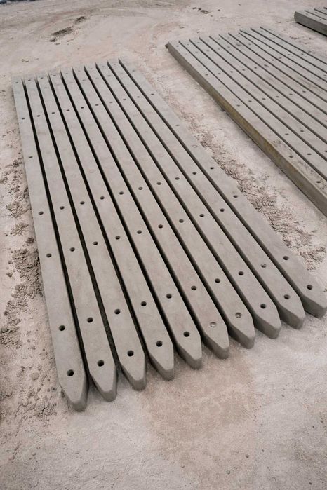 Słupki betonowe ogrodzeniowe sadownicze 200-350 cm Zbrojone Transport